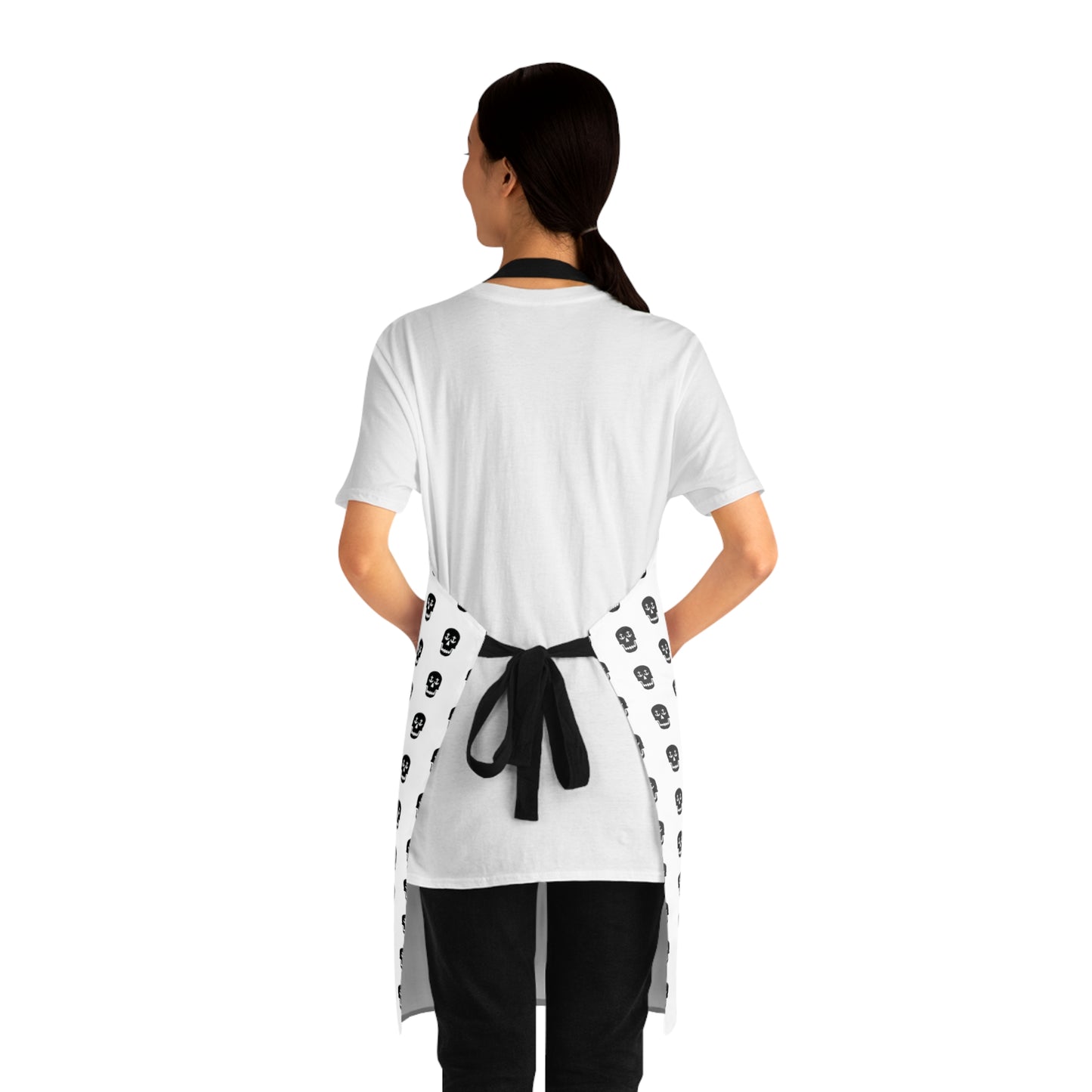 Nautical Skull Anchor Eyes Apron - Stylish Maritime Cooking and Baking Apron.