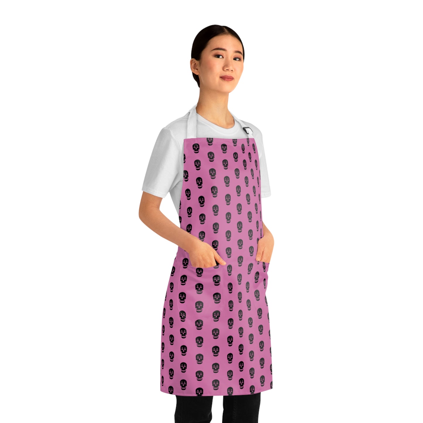 Nautical Skull Anchor Eyes Apron - Stylish Maritime Cooking and Baking Apron.