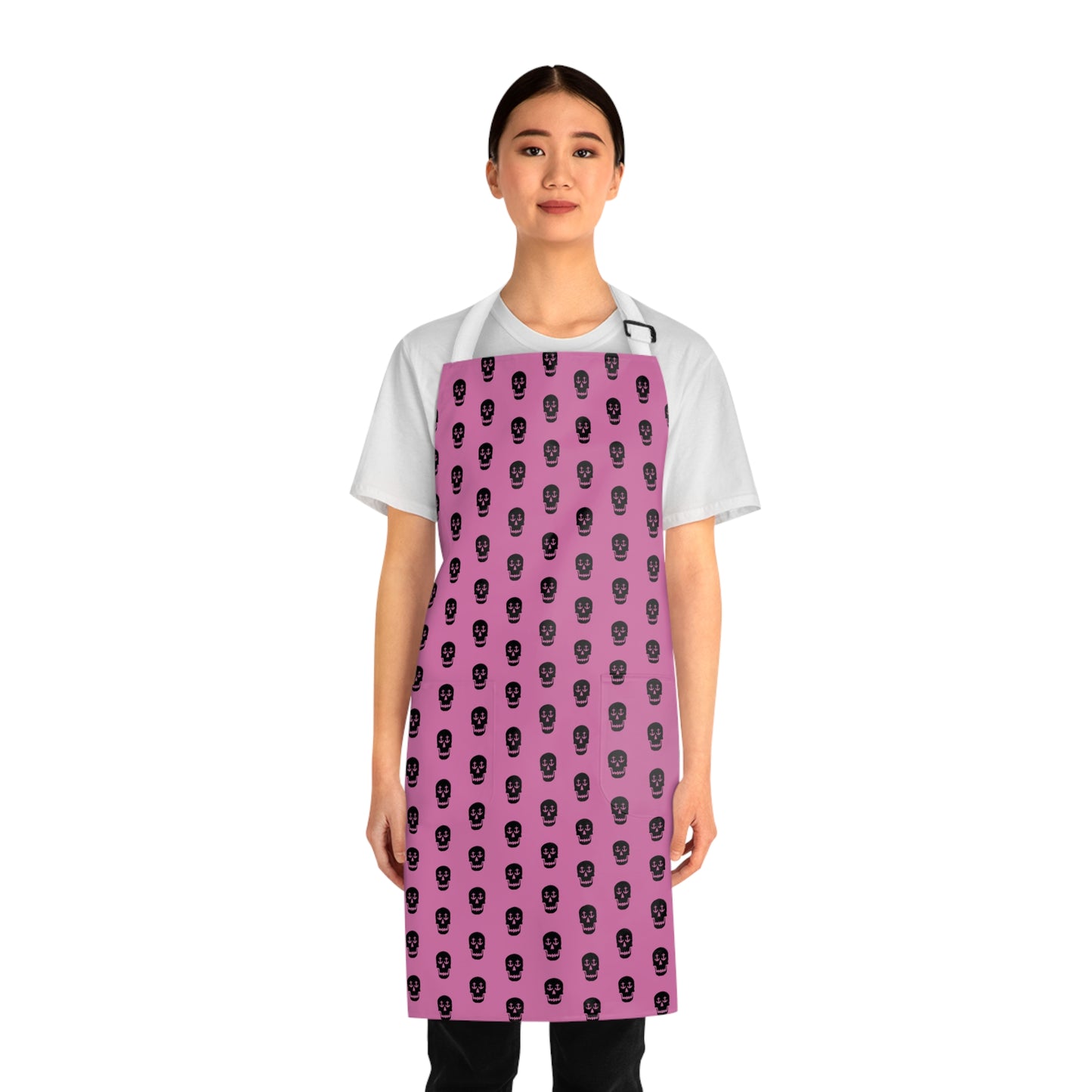 Nautical Skull Anchor Eyes Apron - Stylish Maritime Cooking and Baking Apron.