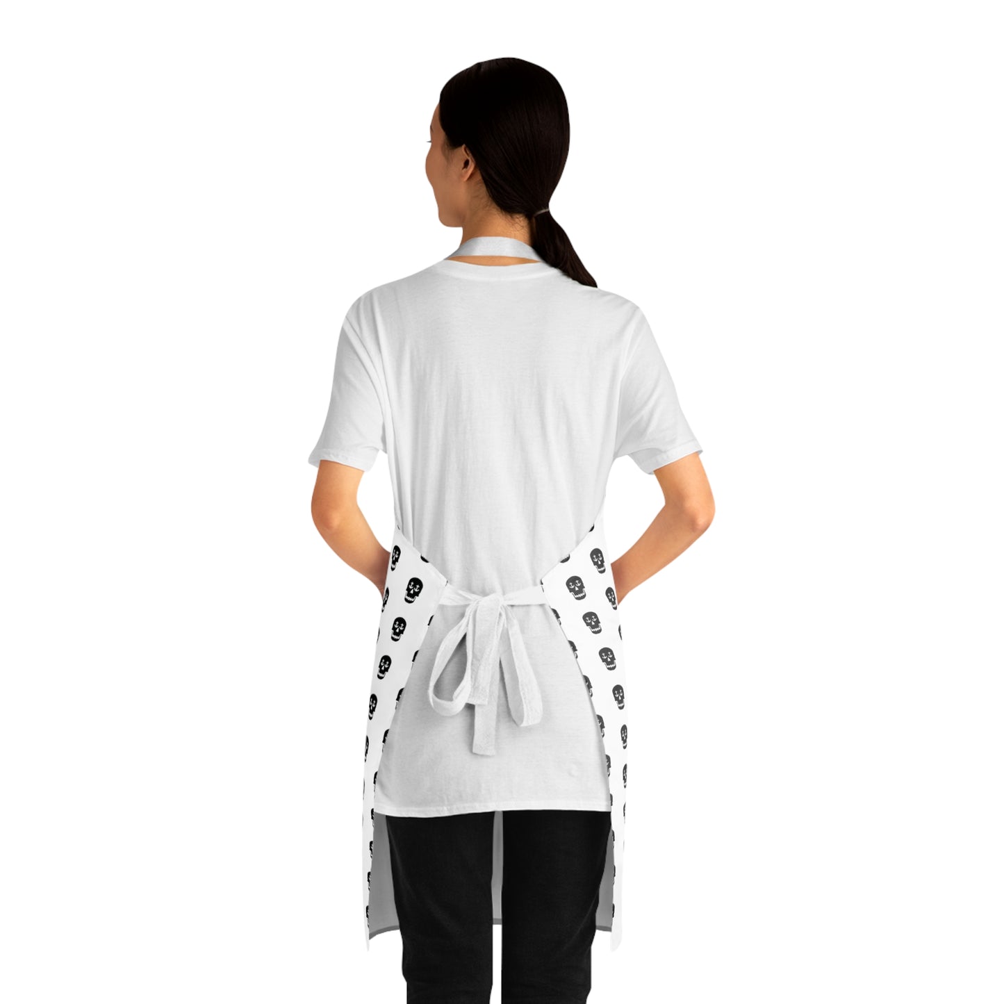 Nautical Skull Anchor Eyes Apron - Stylish Maritime Cooking and Baking Apron.