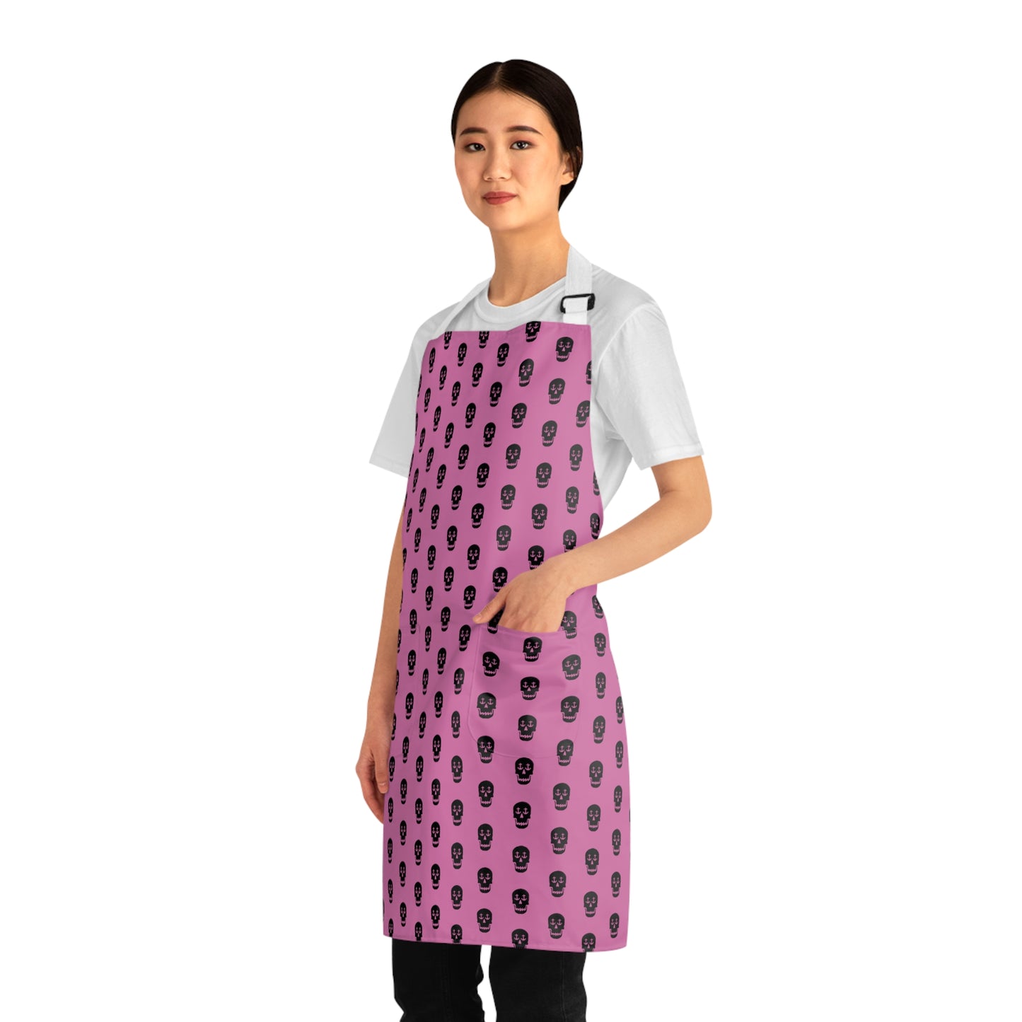 Nautical Skull Anchor Eyes Apron - Stylish Maritime Cooking and Baking Apron.