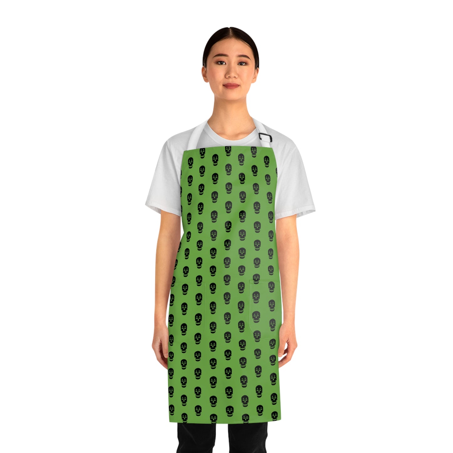 Nautical Skull Anchor Eyes Apron - Stylish Maritime Cooking and Baking Apron.