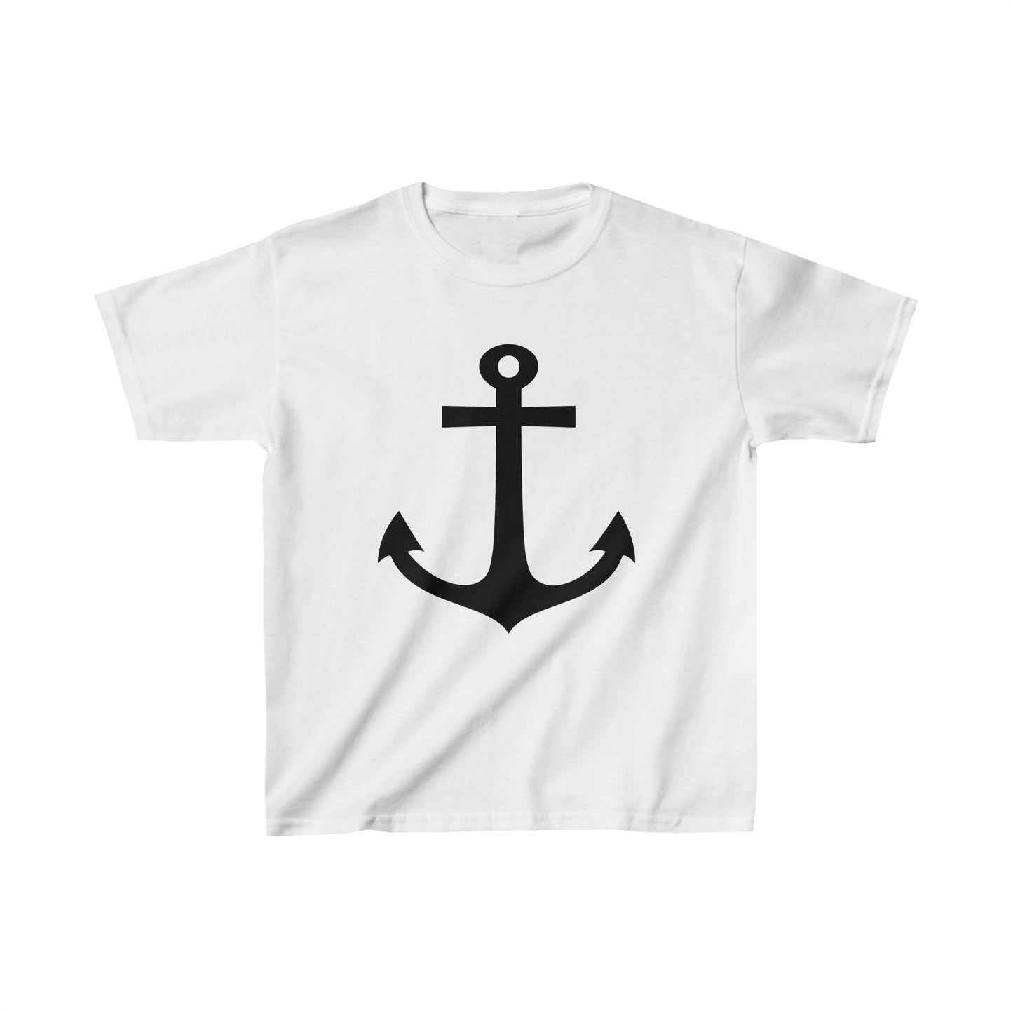 Kids T-Shirt: Nautical Anchor Design for Stylish Seafaring Fun