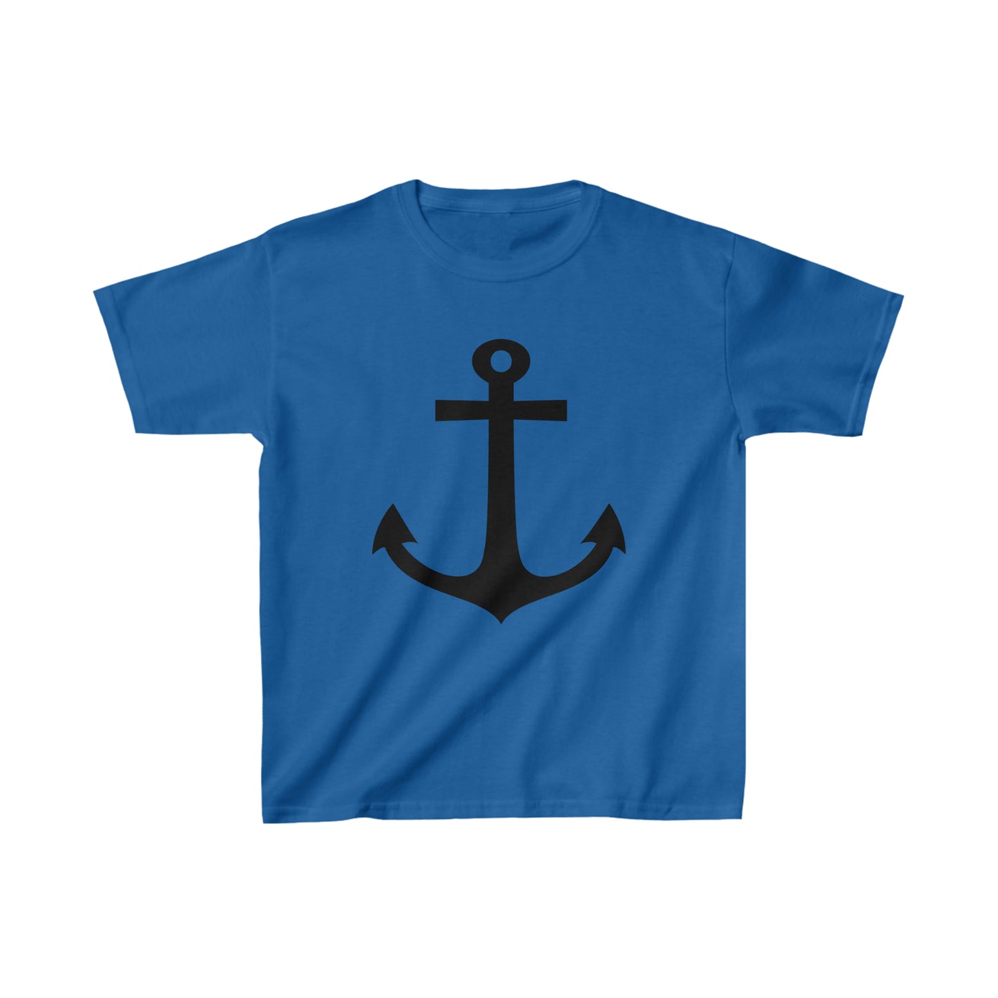 Kids T-Shirt: Nautical Anchor Design for Stylish Seafaring Fun