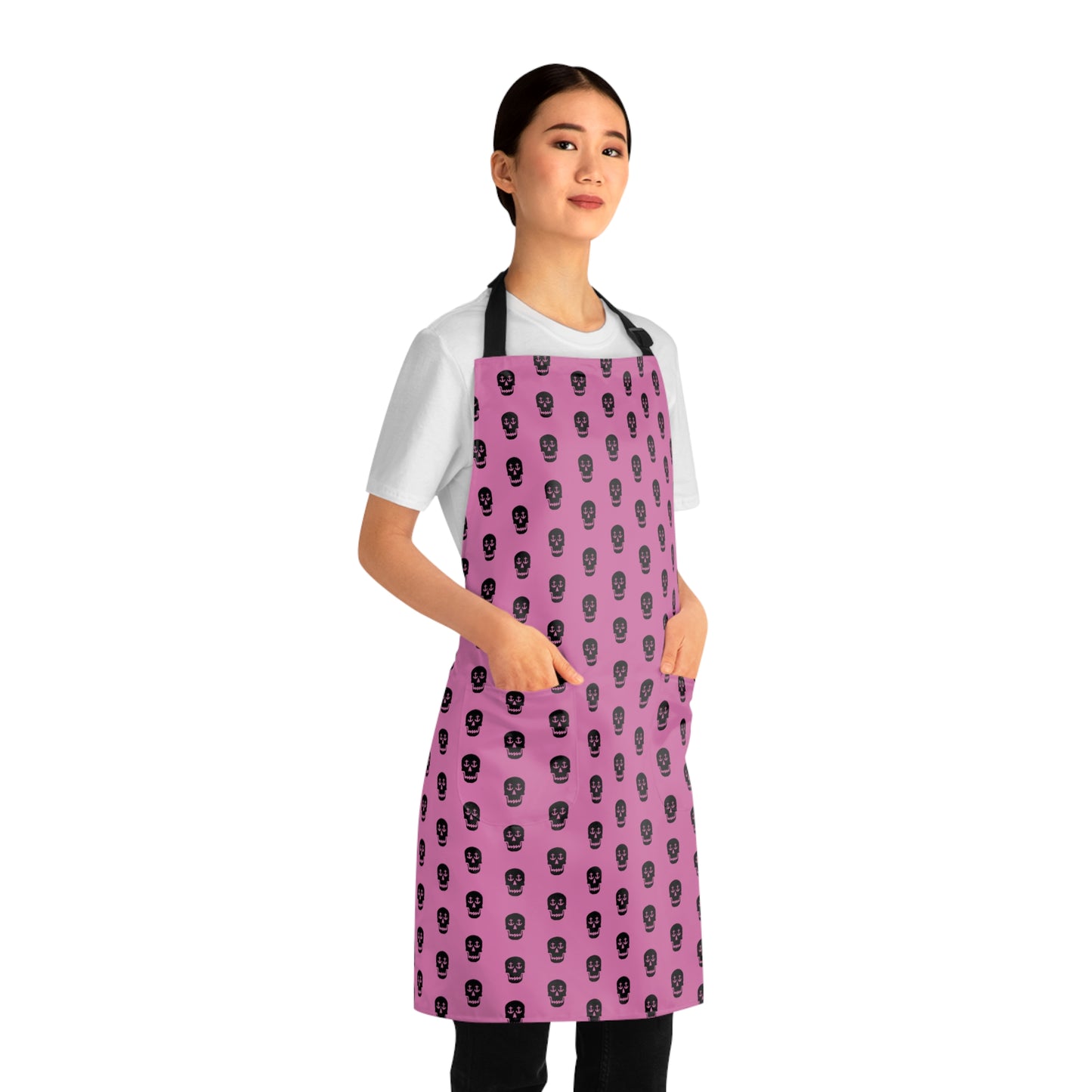 Nautical Skull Anchor Eyes Apron - Stylish Maritime Cooking and Baking Apron.