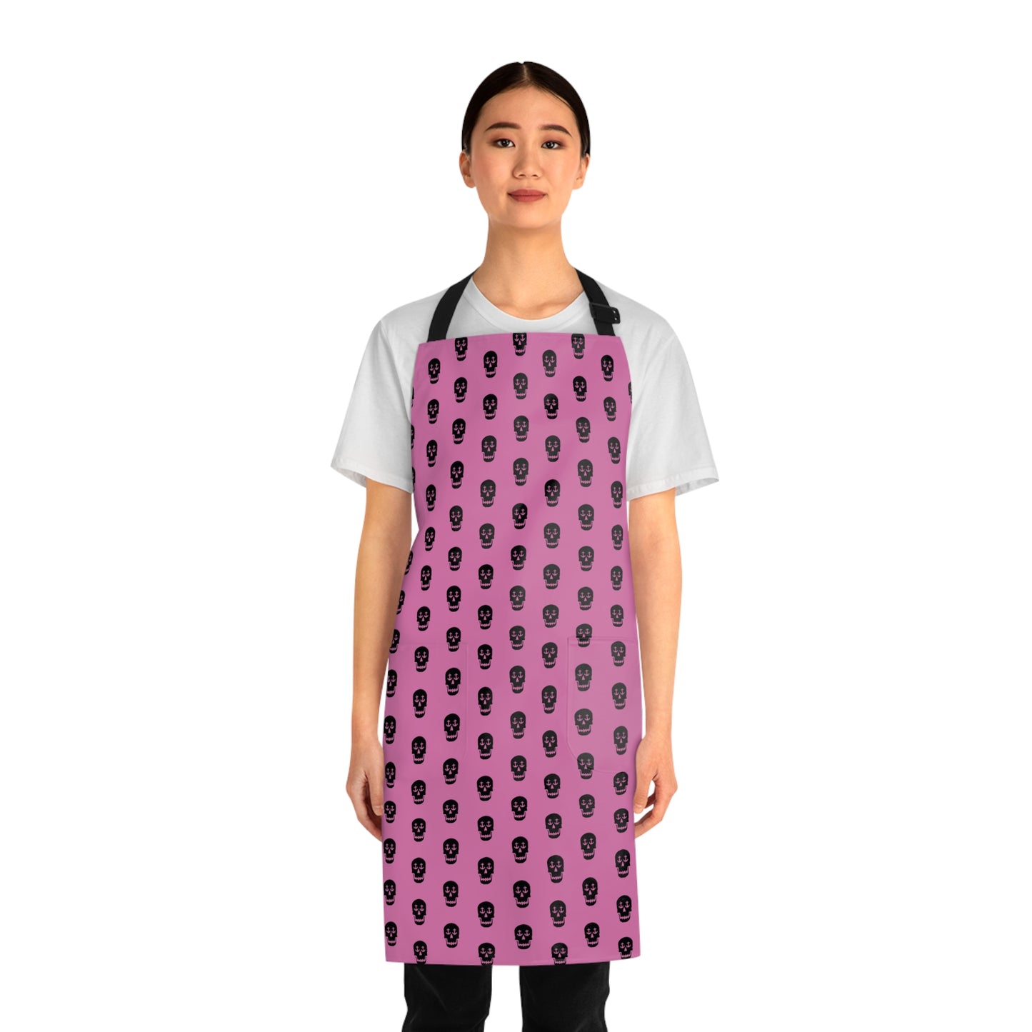 Nautical Skull Anchor Eyes Apron - Stylish Maritime Cooking and Baking Apron.