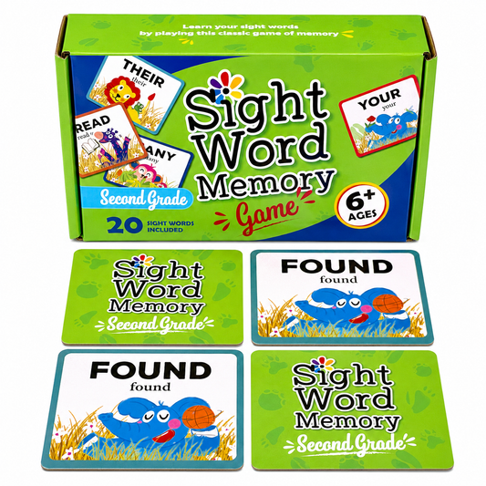 Sight Word Memory Game — Second Grade