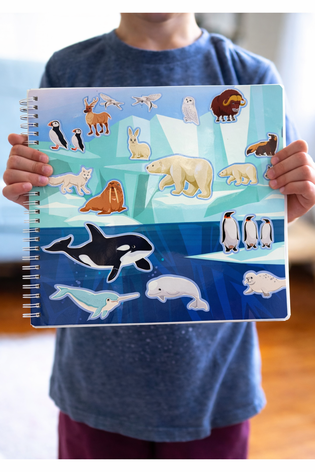 Animal Habitats Sticker & Coloring Book